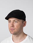 Кепка STETSON арт. 6691103 DUCK CAP WAXED COTTON WR (черный)